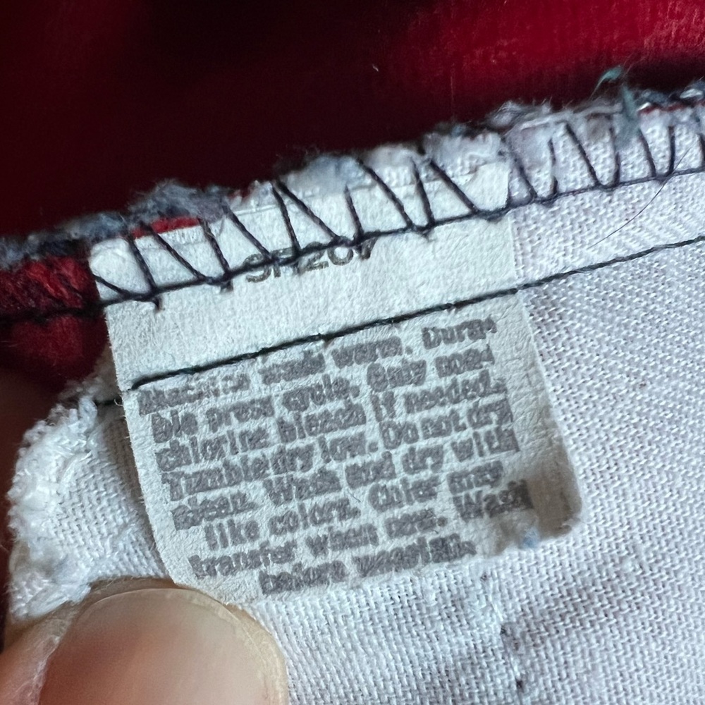 #78 Vintage 1970’s Orange Tab Levi’s Red Flannel Lining Selvedge Dark Wash 517 - Picture 8 of 12
